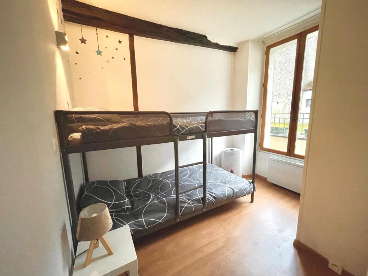T3-Balcon Plein Sud-Acces Direct Au Bord Du Loing Apartment Moret-sur-Loing Ngoại thất bức ảnh
